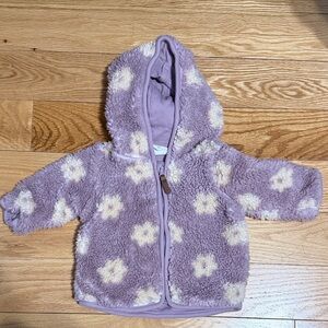 H&M Purple and Cream Kids Matching Set
